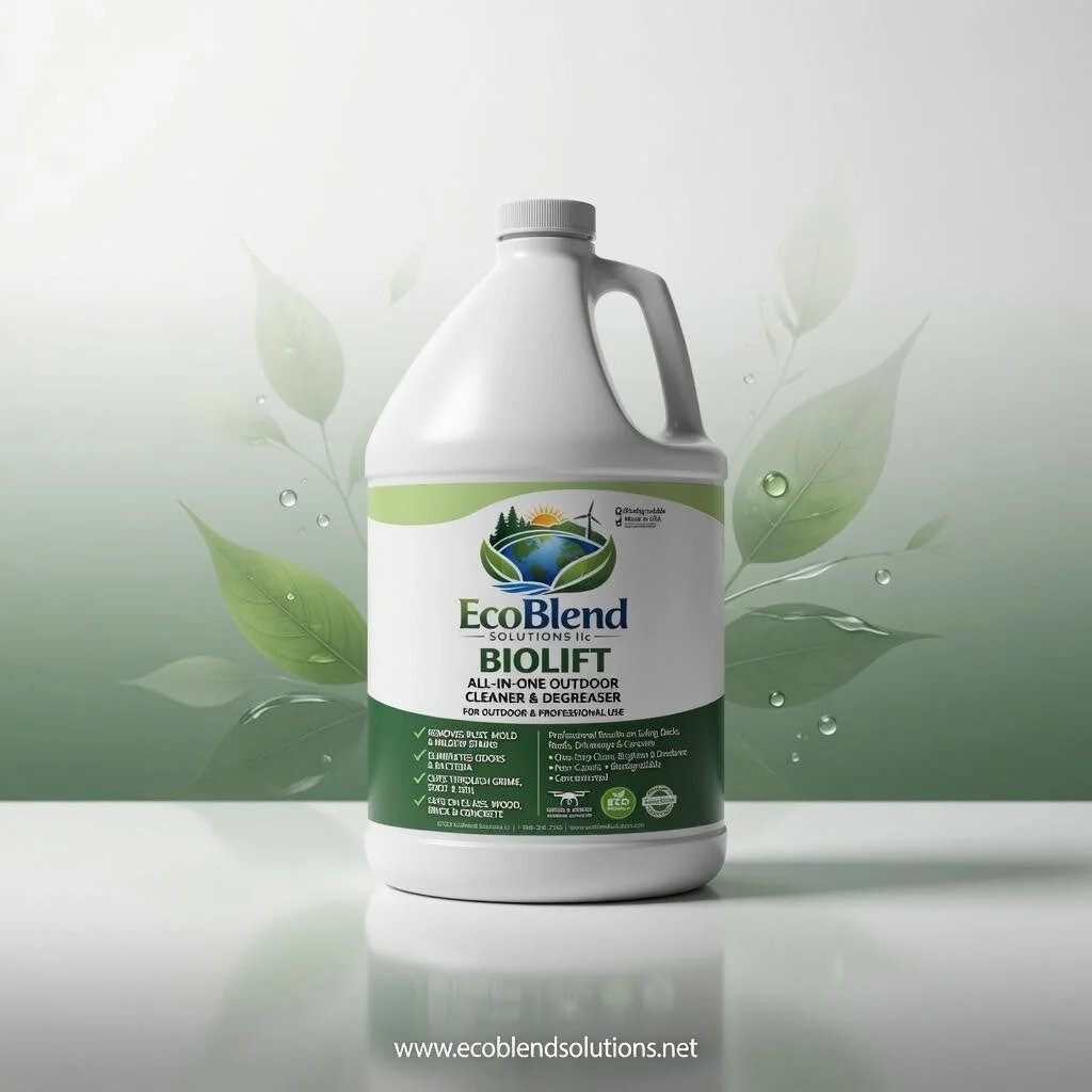 BIOLIFT eco-friendly acid and bleach replacement cleaner container