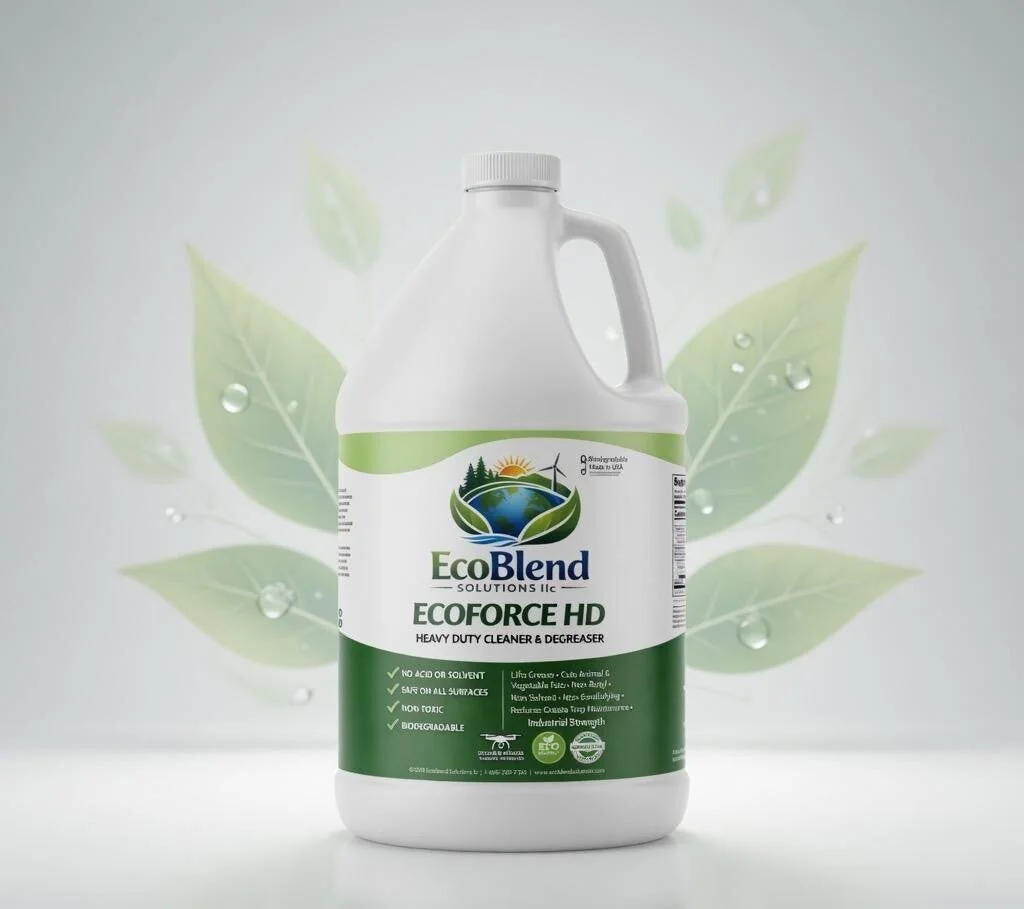 ECOFORCE HD eco-friendly multi-purpose cleaner and degreaser container